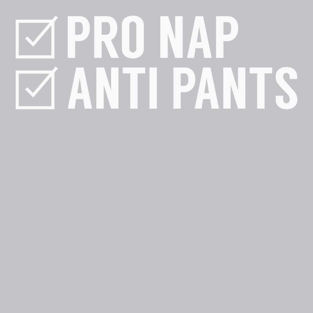 Pro Nap Anti Pants T-Shirt SILVER