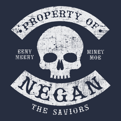 Property of Negan T-Shirt NAVY