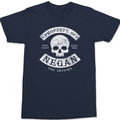 Property of Negan T-Shirt Navy