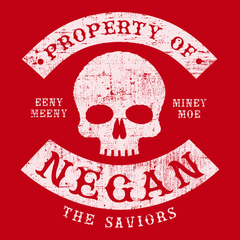Property of Negan T-Shirt RED