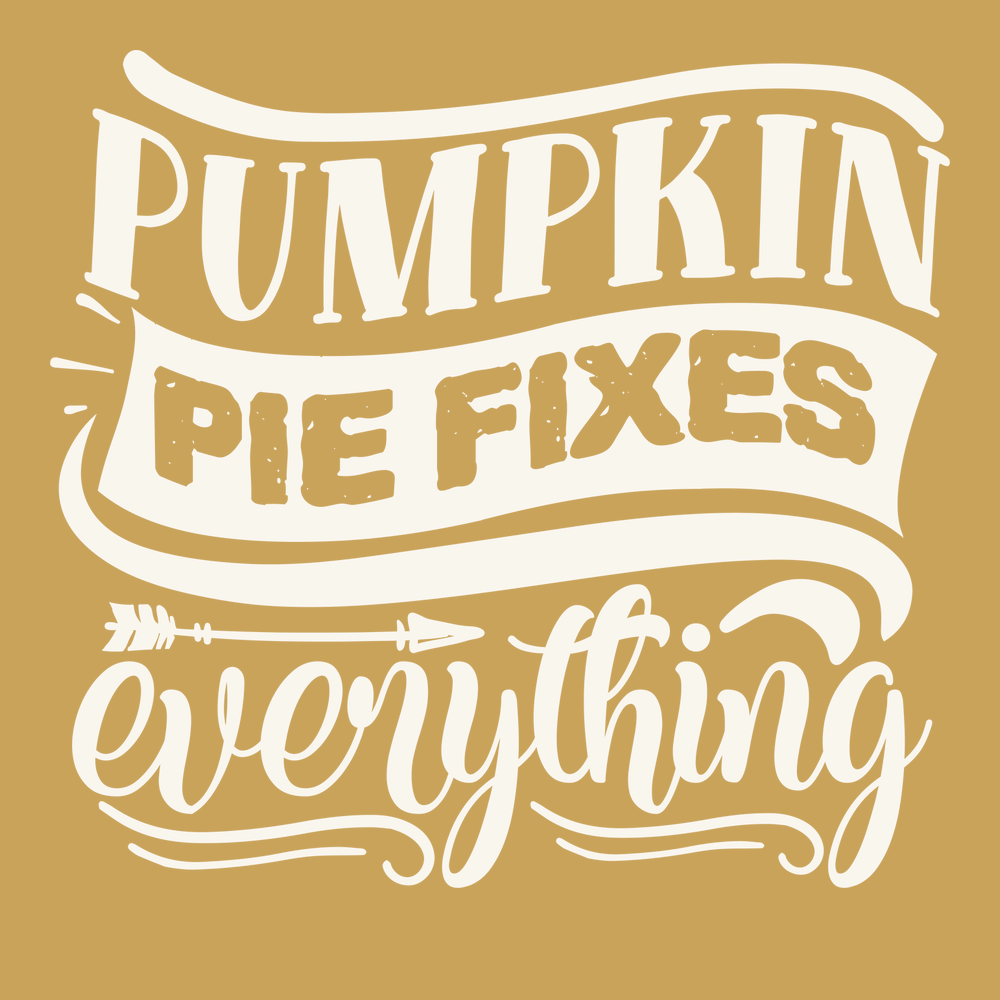 Pumpkin Pie Fixes Everything T-Shirt GINGER