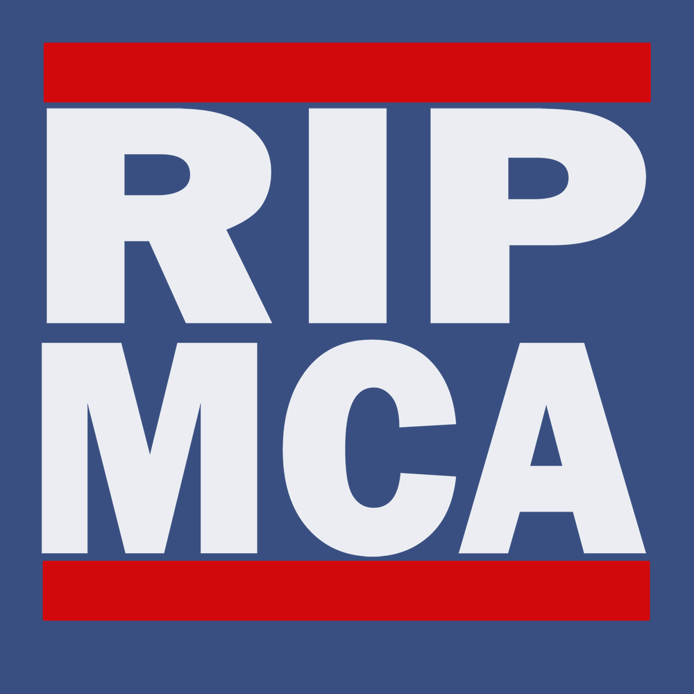 RIP MCA Beastie Boys T-Shirt BLUE