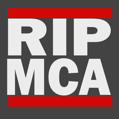 RIP MCA Beastie Boys T-Shirt CHARCOAL