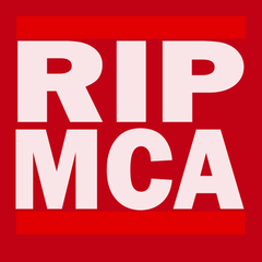 RIP MCA Beastie Boys T-Shirt RED