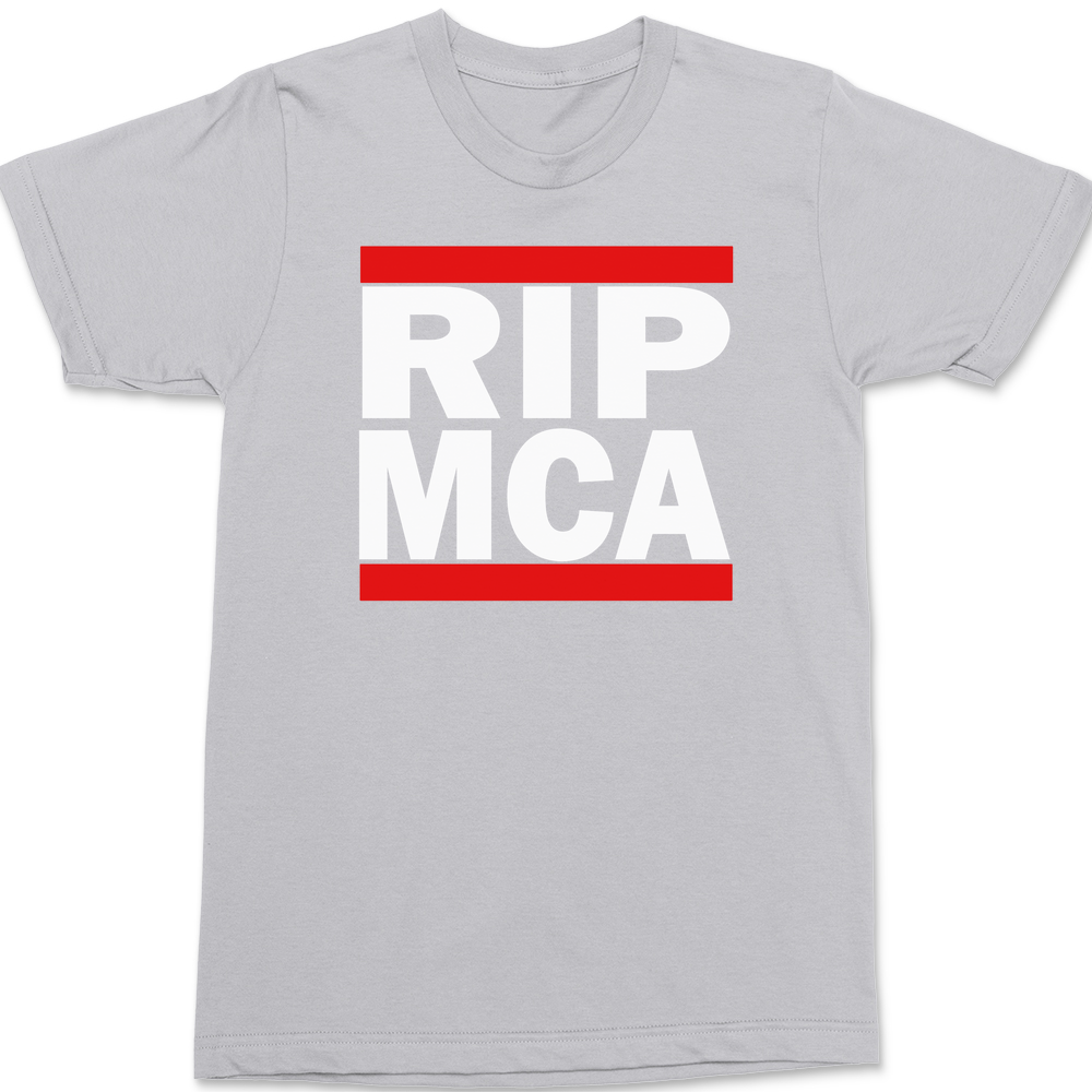RIP MCA Beastie Boys T-Shirt SILVER