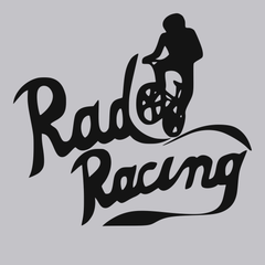 Rad Racing T-Shirt SILVER