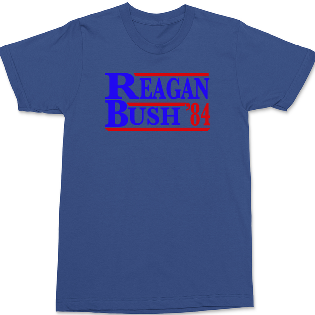 Reagan Bush 84 T-Shirt BLUE