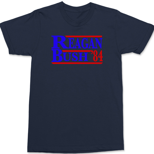 Reagan Bush 84 T-Shirt Navy