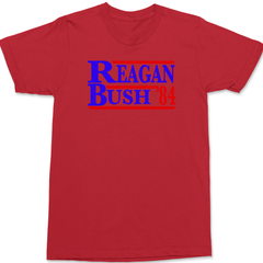 Reagan Bush 84 T-Shirt RED