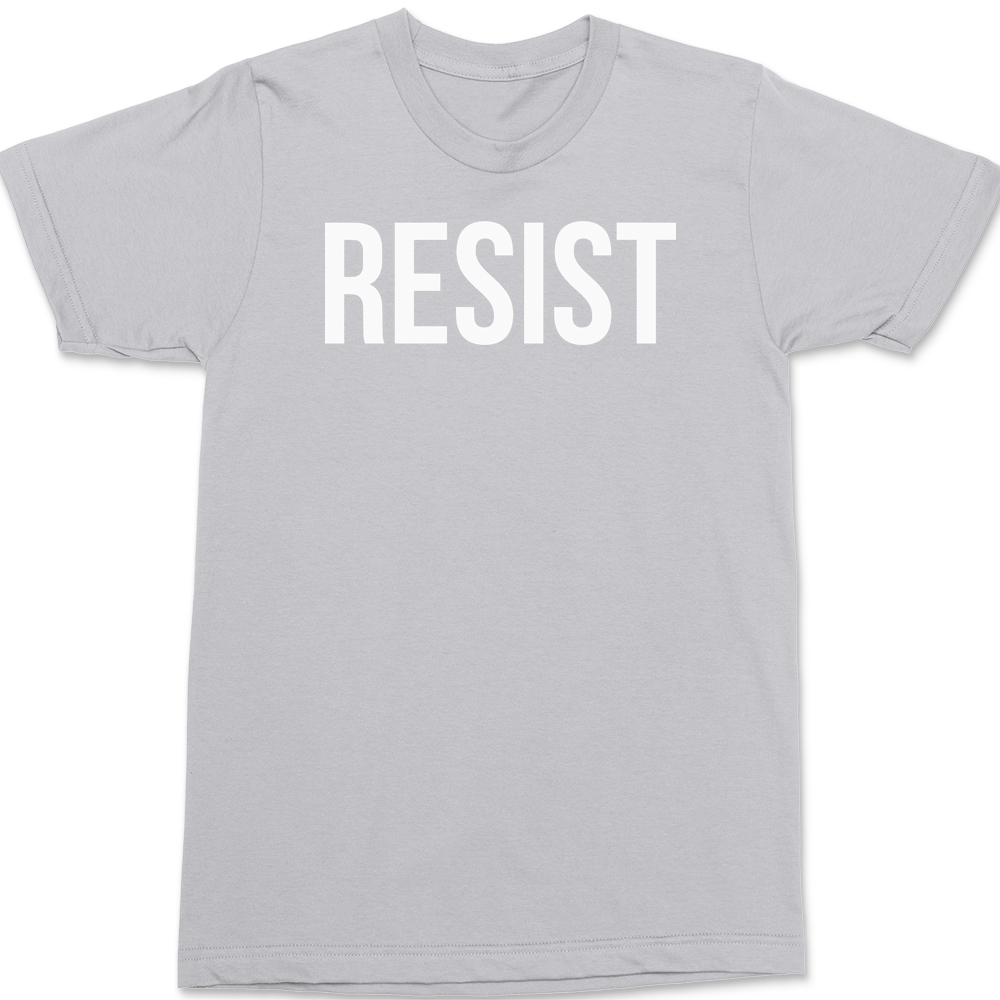Resist T-Shirt SILVER