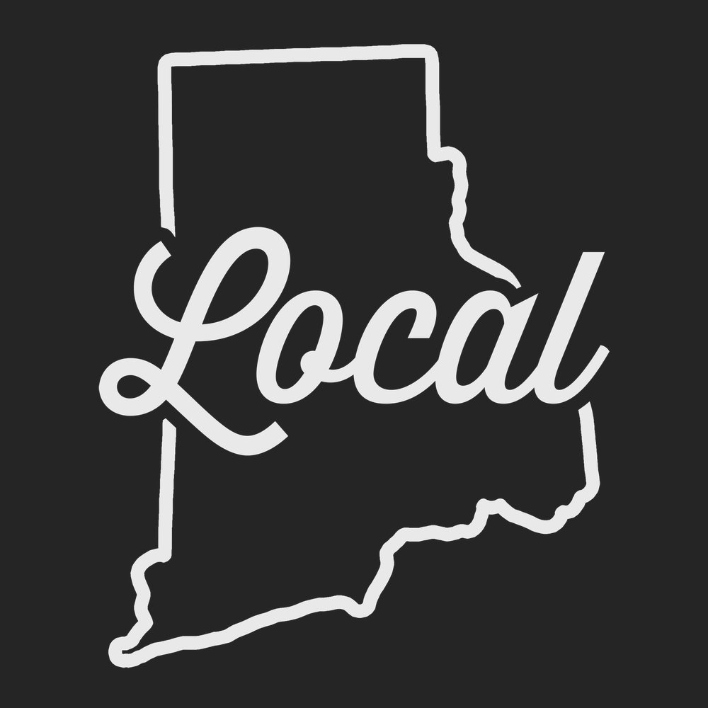 Rhode Island Local T-Shirt BLACK