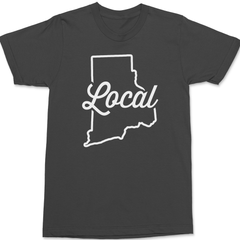 Rhode Island Local T-Shirt CHARCOAL