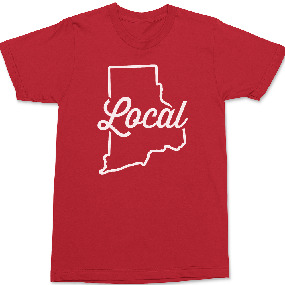 Rhode Island Local T-Shirt RED