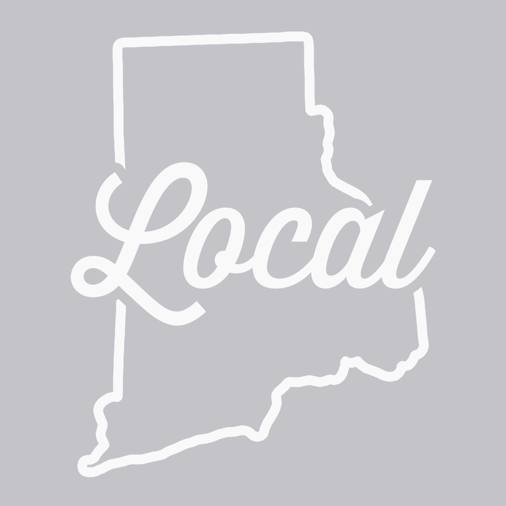 Rhode Island Local T-Shirt SILVER