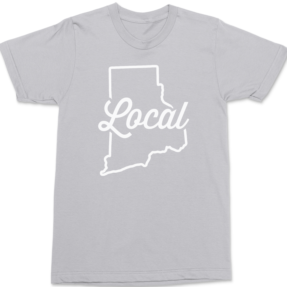Rhode Island Local T-Shirt SILVER