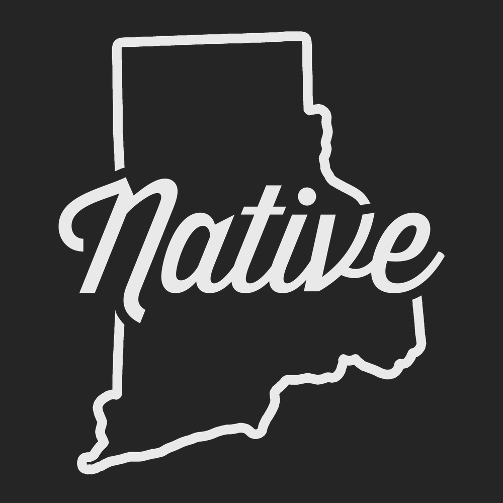 Rhode Island Native T-Shirt BLACK