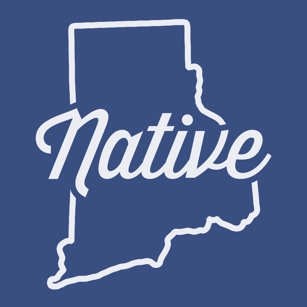 Rhode Island Native T-Shirt BLUE
