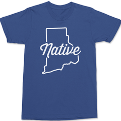 Rhode Island Native T-Shirt BLUE