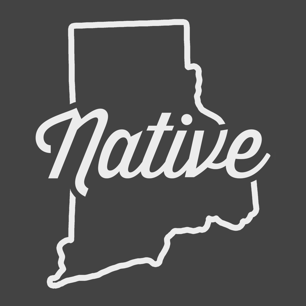 Rhode Island Native T-Shirt CHARCOAL