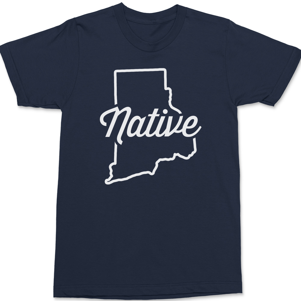 Rhode Island Native T-Shirt NAVY