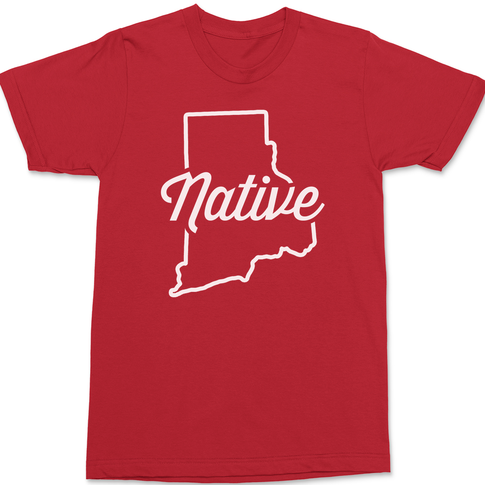 Rhode Island Native T-Shirt RED