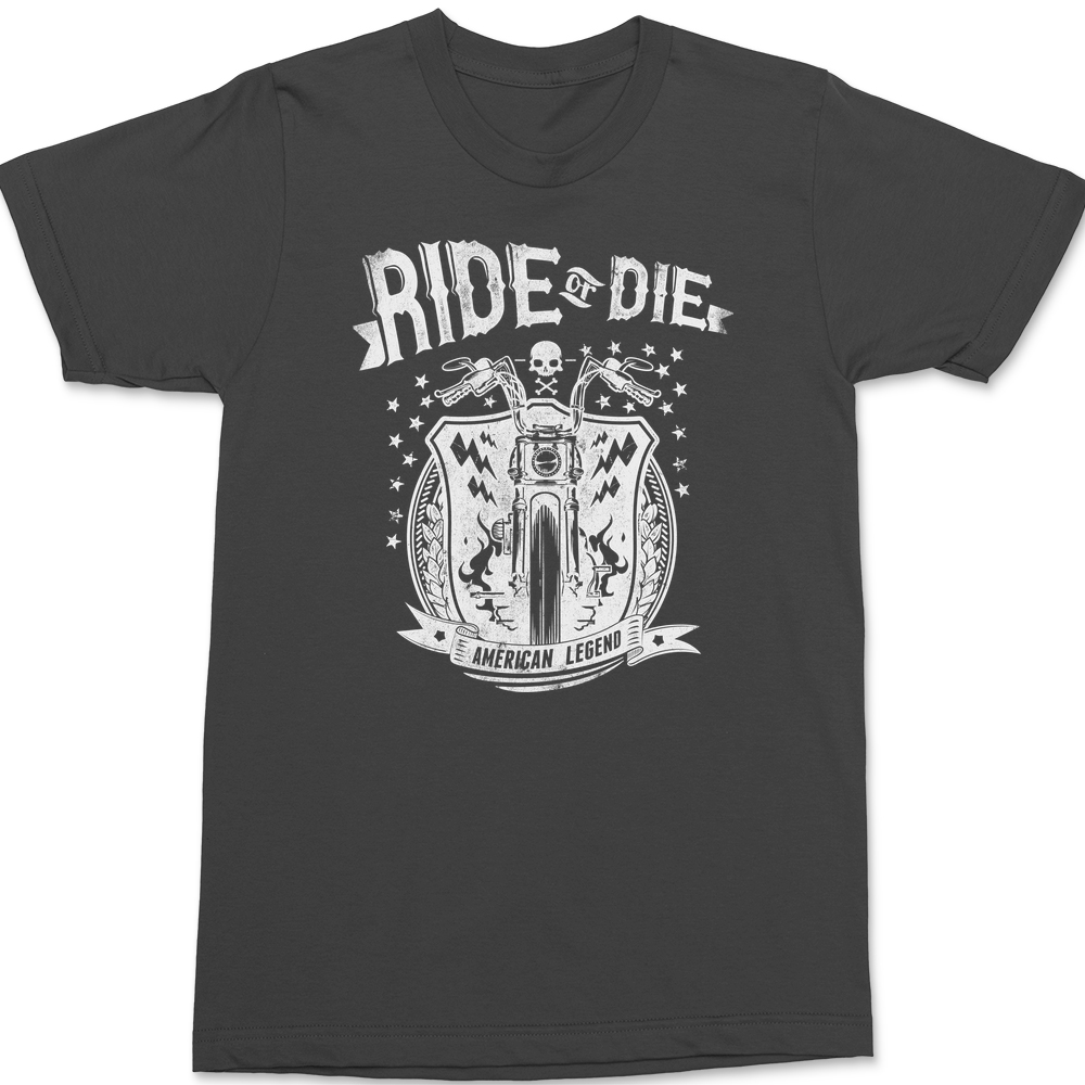 Ride or Die T-Shirt CHARCOAL