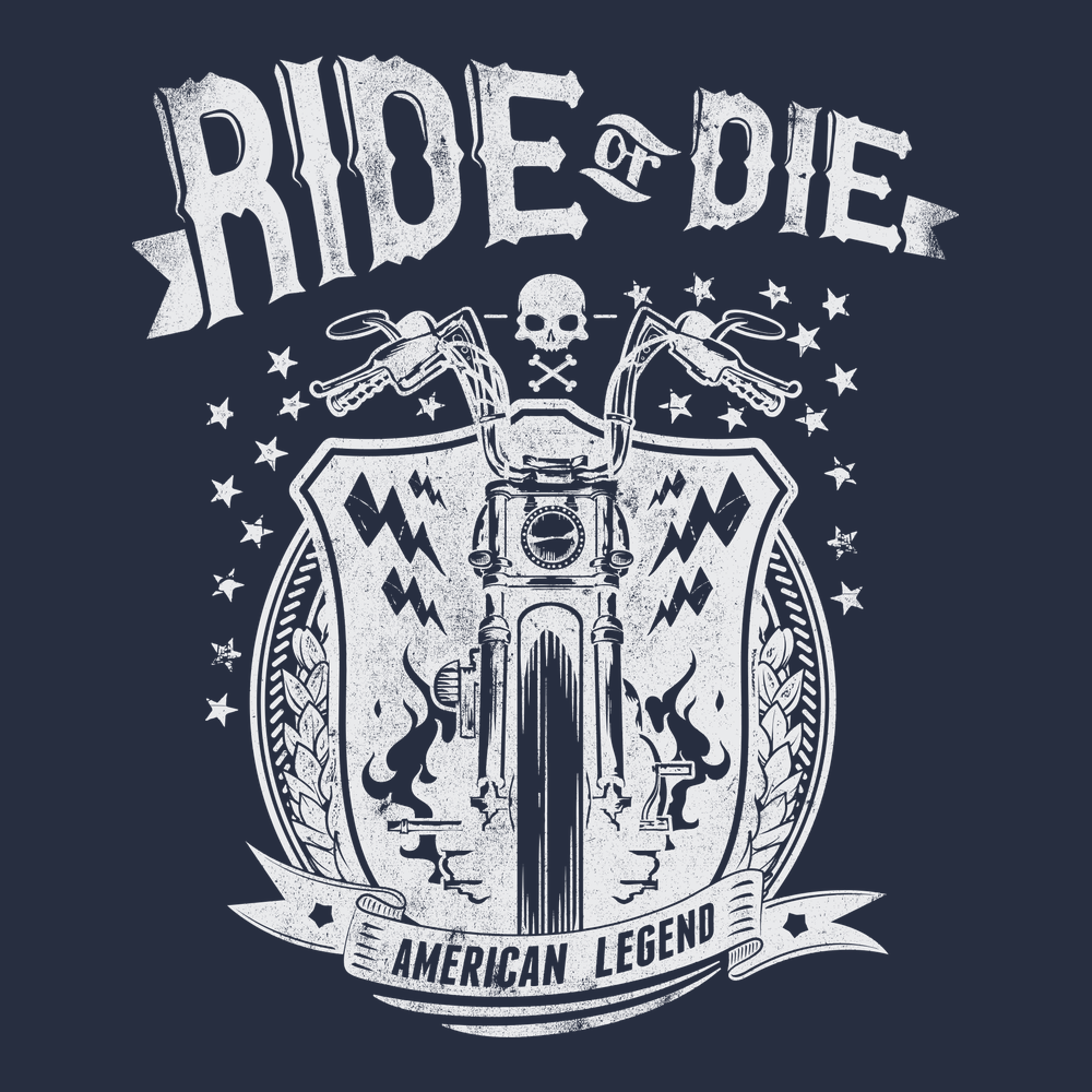 Ride or Die T-Shirt NAVY