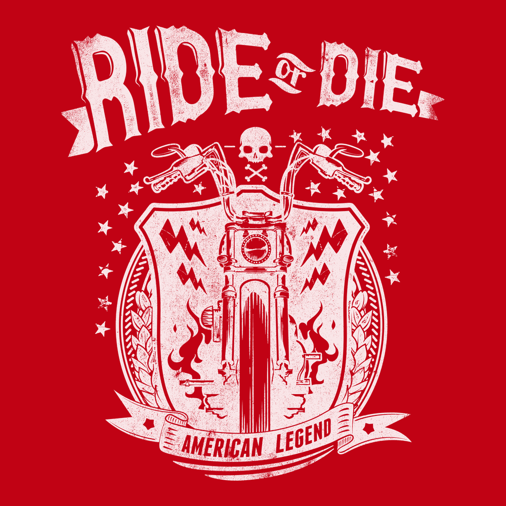 Ride or Die T-Shirt RED