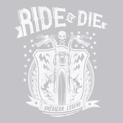 Ride or Die T-Shirt SILVER