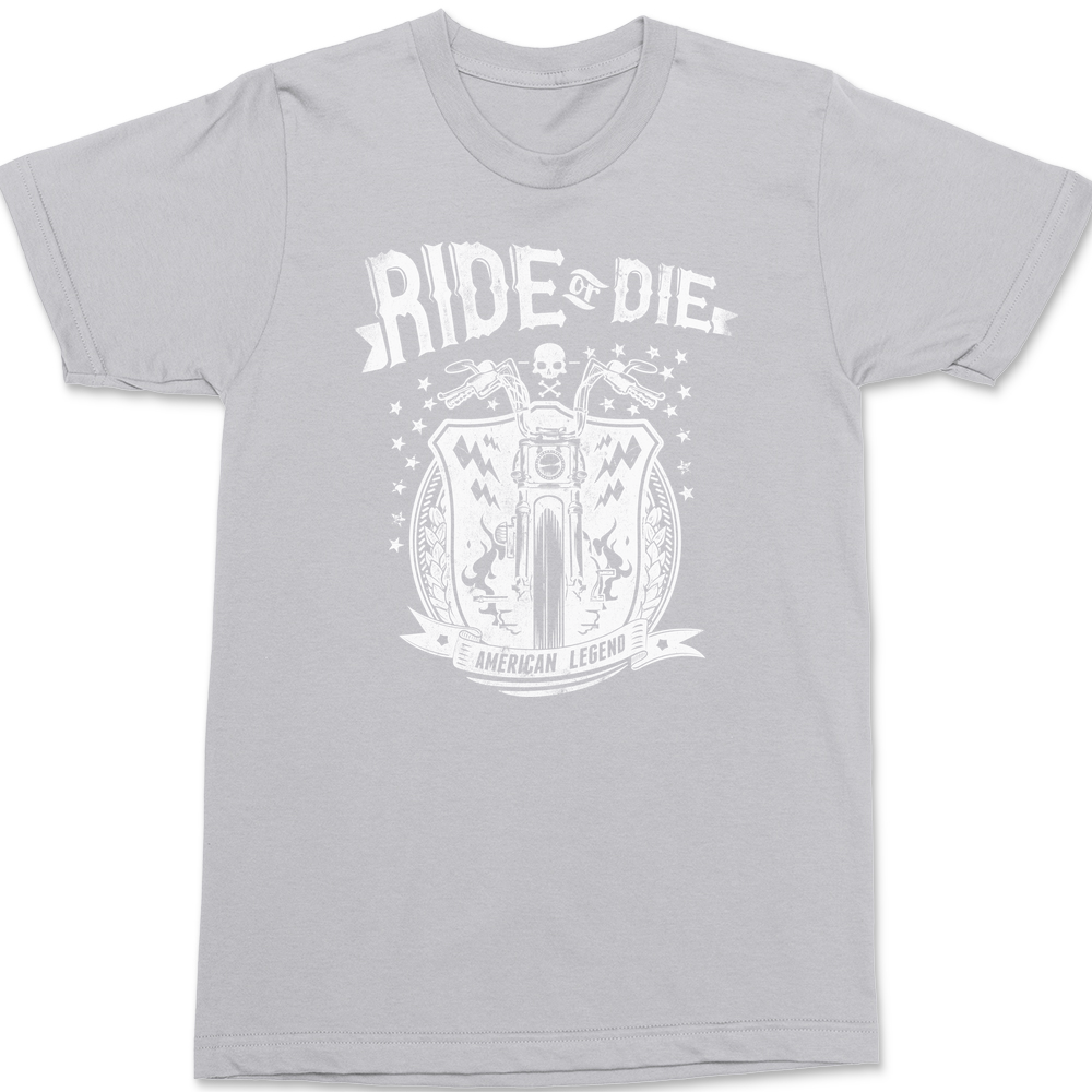 Ride or Die T-Shirt SILVER