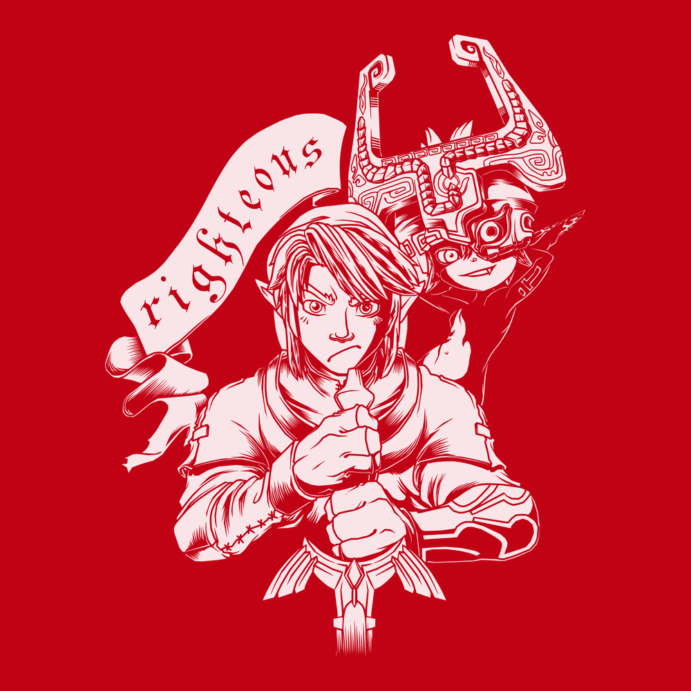 Righteous Link T-Shirt RED