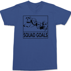 Rushmore Squad Goals T-Shirt BLUE