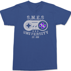 SNES University T-Shirt BLUE