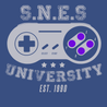 SNES University T-Shirt BLUE