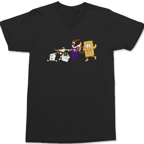 S'mores Wars T-Shirt BLACK