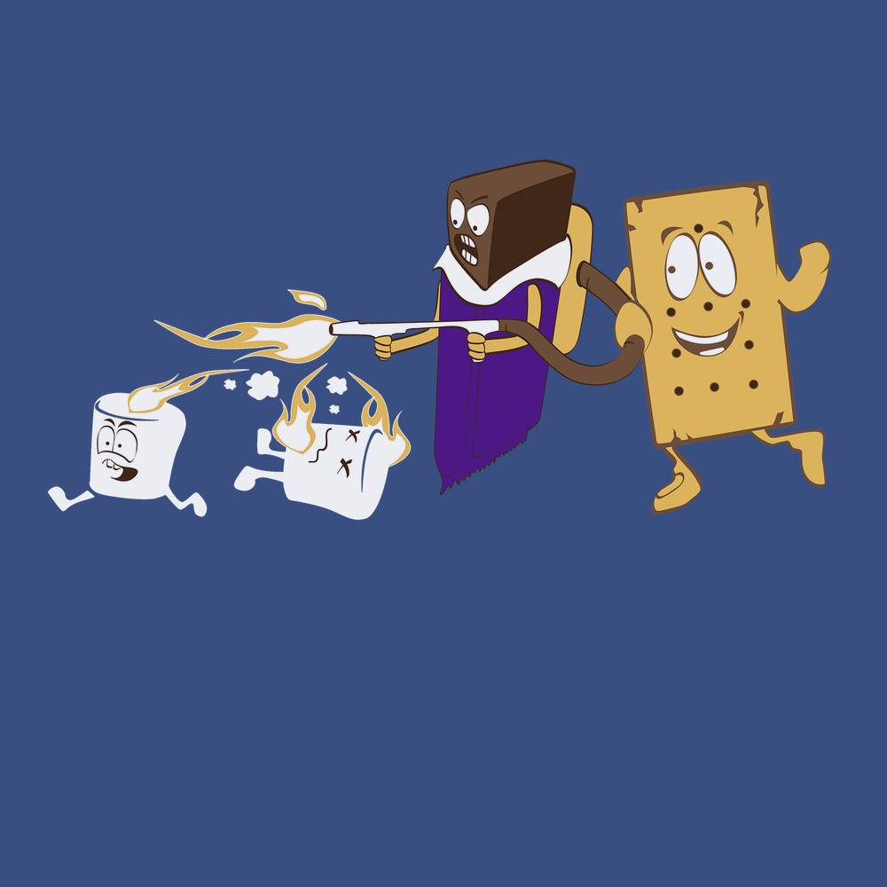 S'mores Wars T-Shirt BLUE