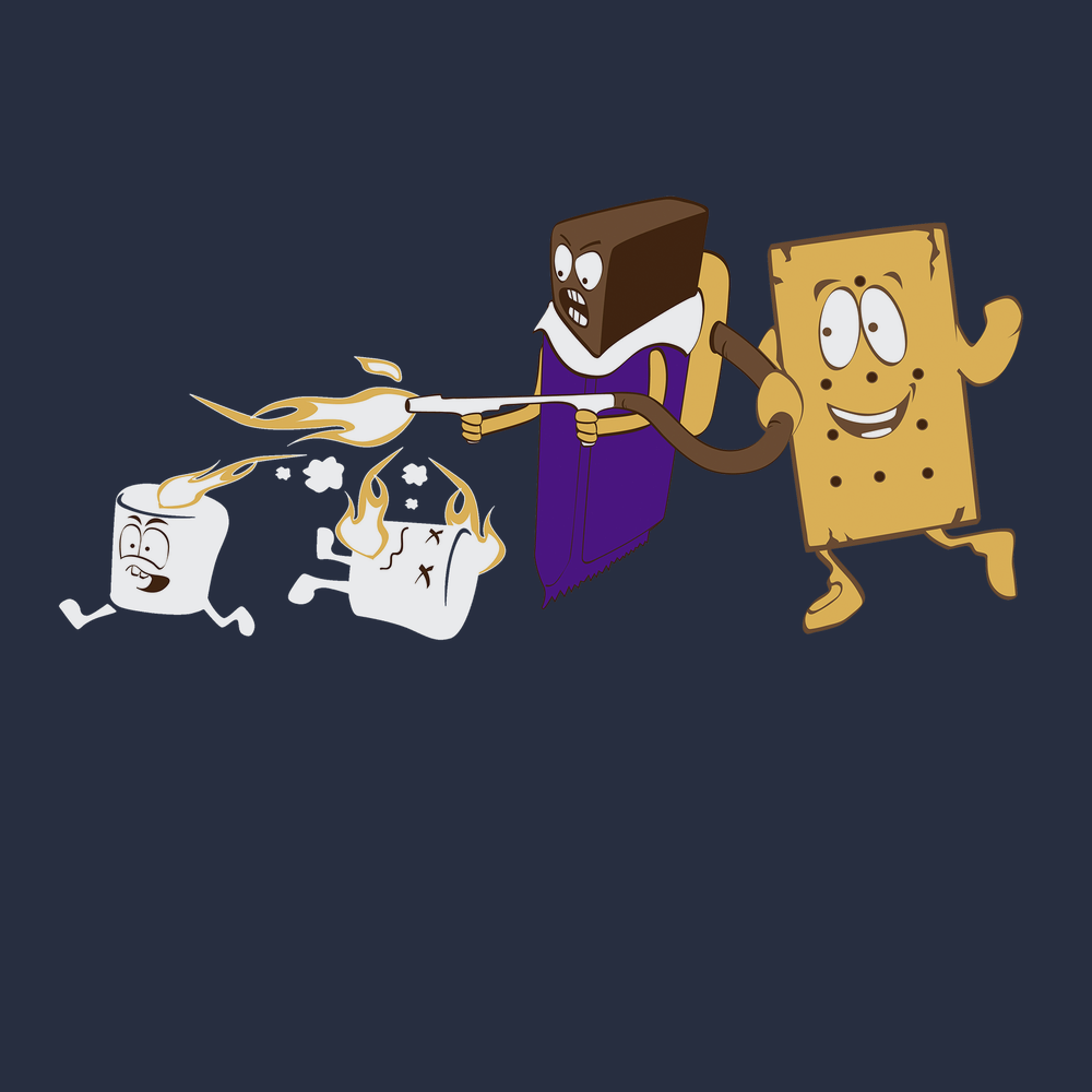 S'mores Wars T-Shirt Navy