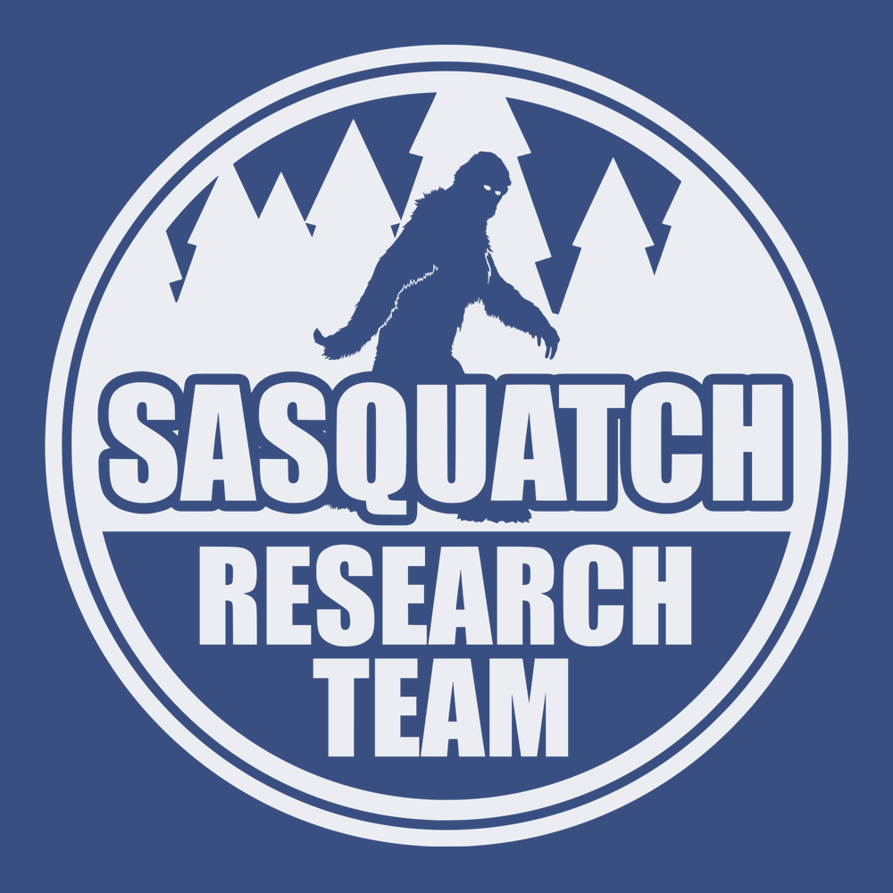 Sasquatch Research Team T-Shirt BLUE