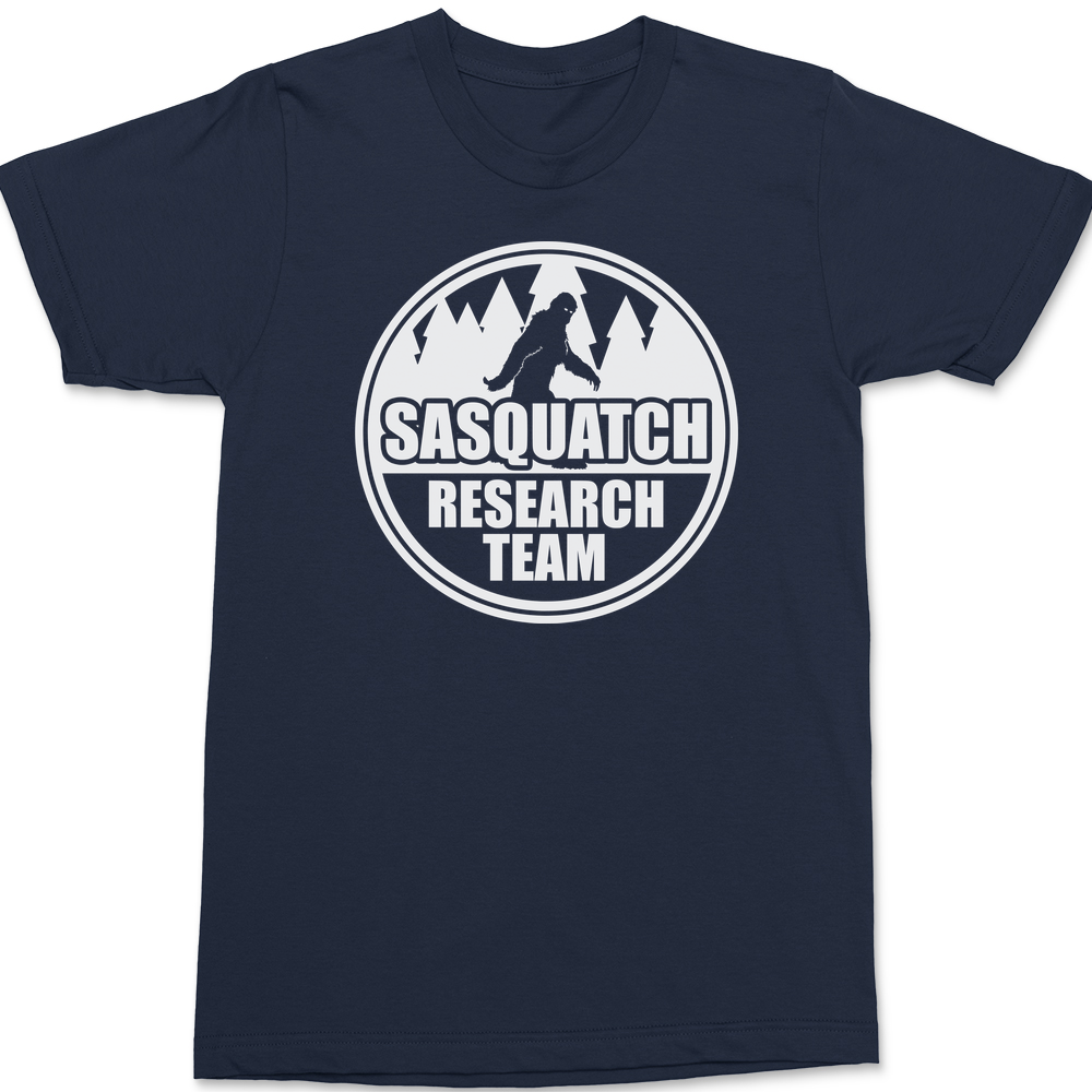 Sasquatch Research Team T-Shirt NAVY