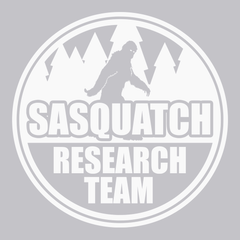 Sasquatch Research Team T-Shirt SILVER