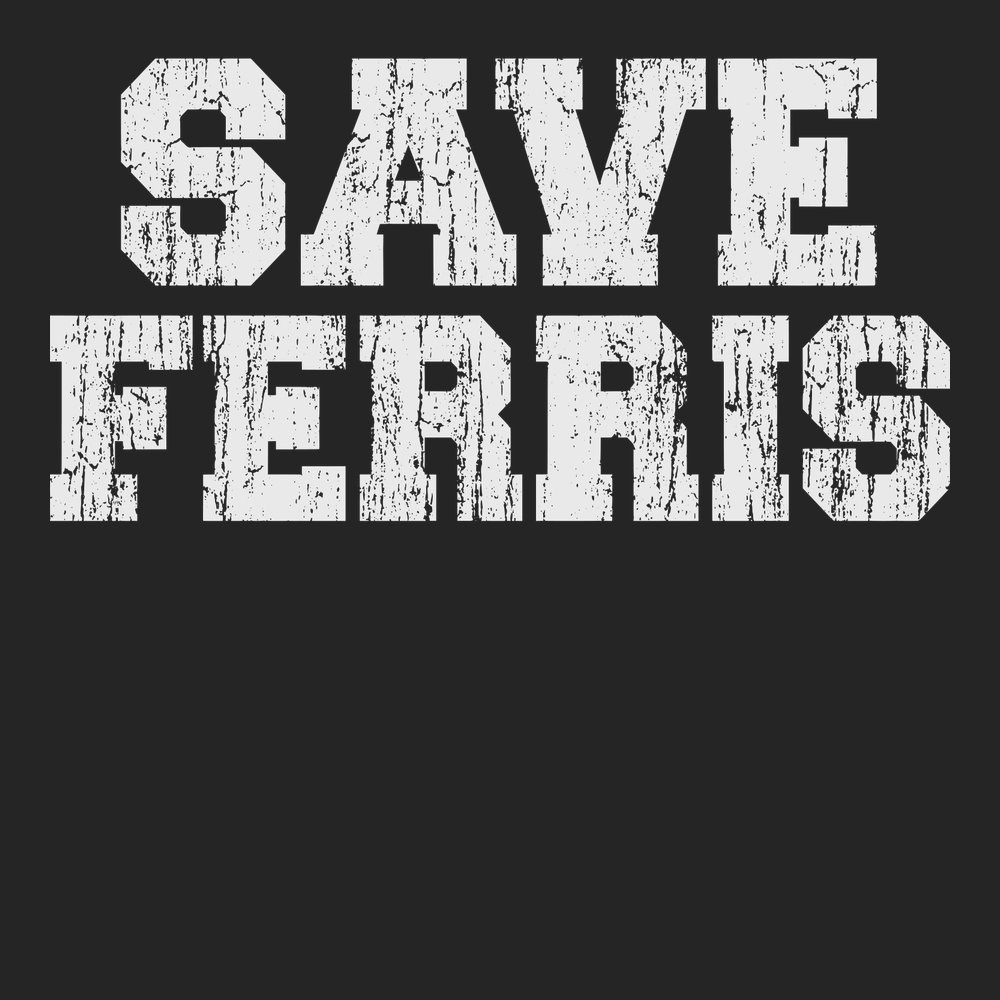 Save Ferris T-Shirt BLACK