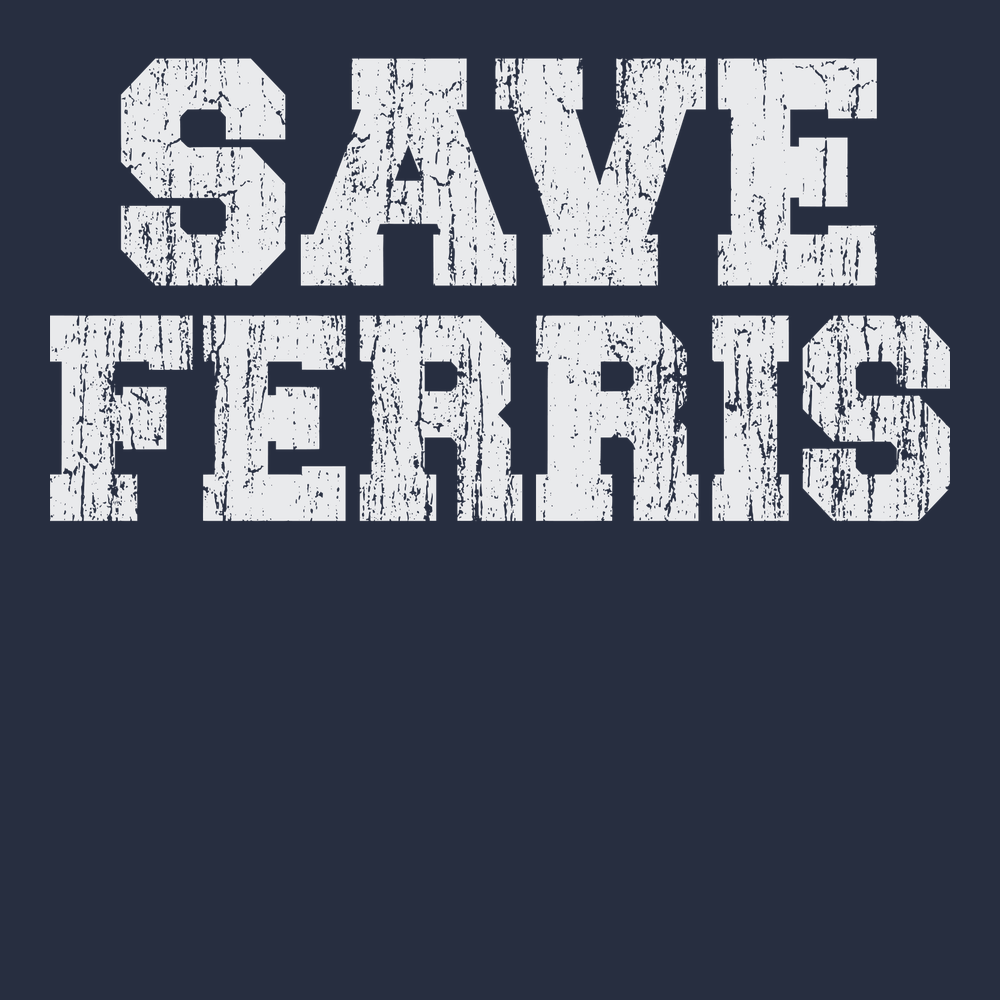 Save Ferris T-Shirt Navy