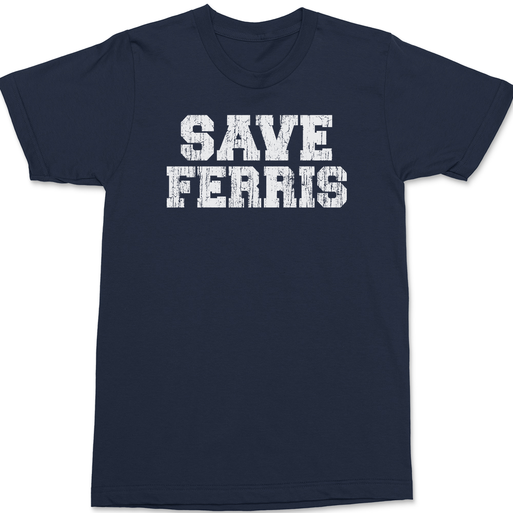 Save Ferris T-Shirt Navy