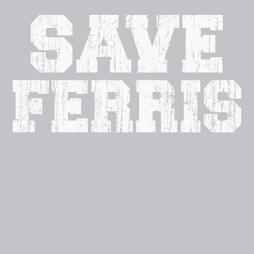 Save Ferris T-Shirt SILVER