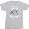 Save The Chubby Unicorns T-Shirt SILVER