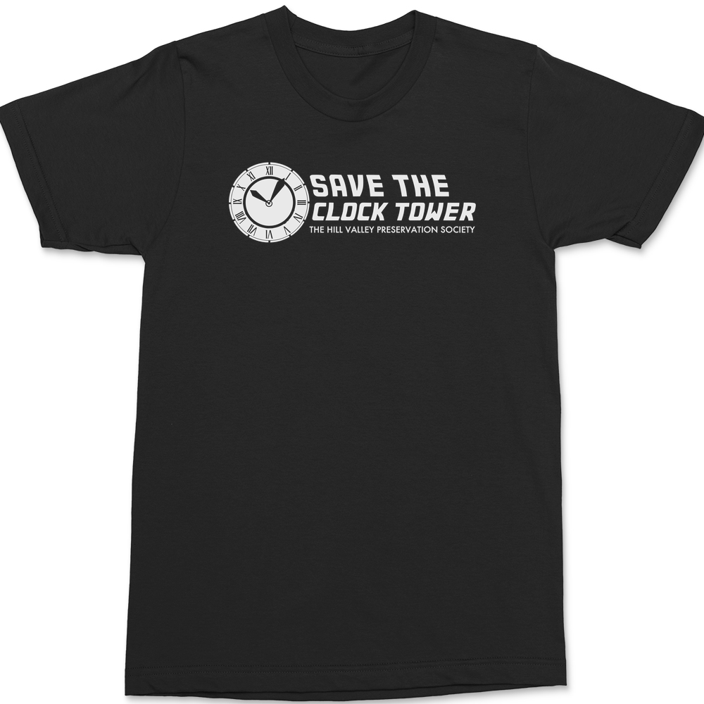 Save The Clock Tower T-Shirt BLACK