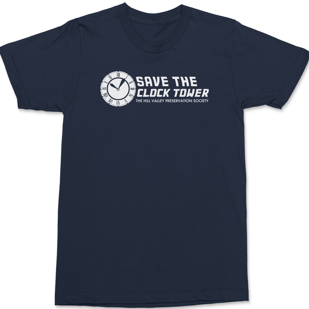 Save The Clock Tower T-Shirt NAVY