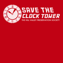 Save The Clock Tower T-Shirt RED