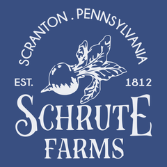 Schrute Farms T-Shirt BLUE