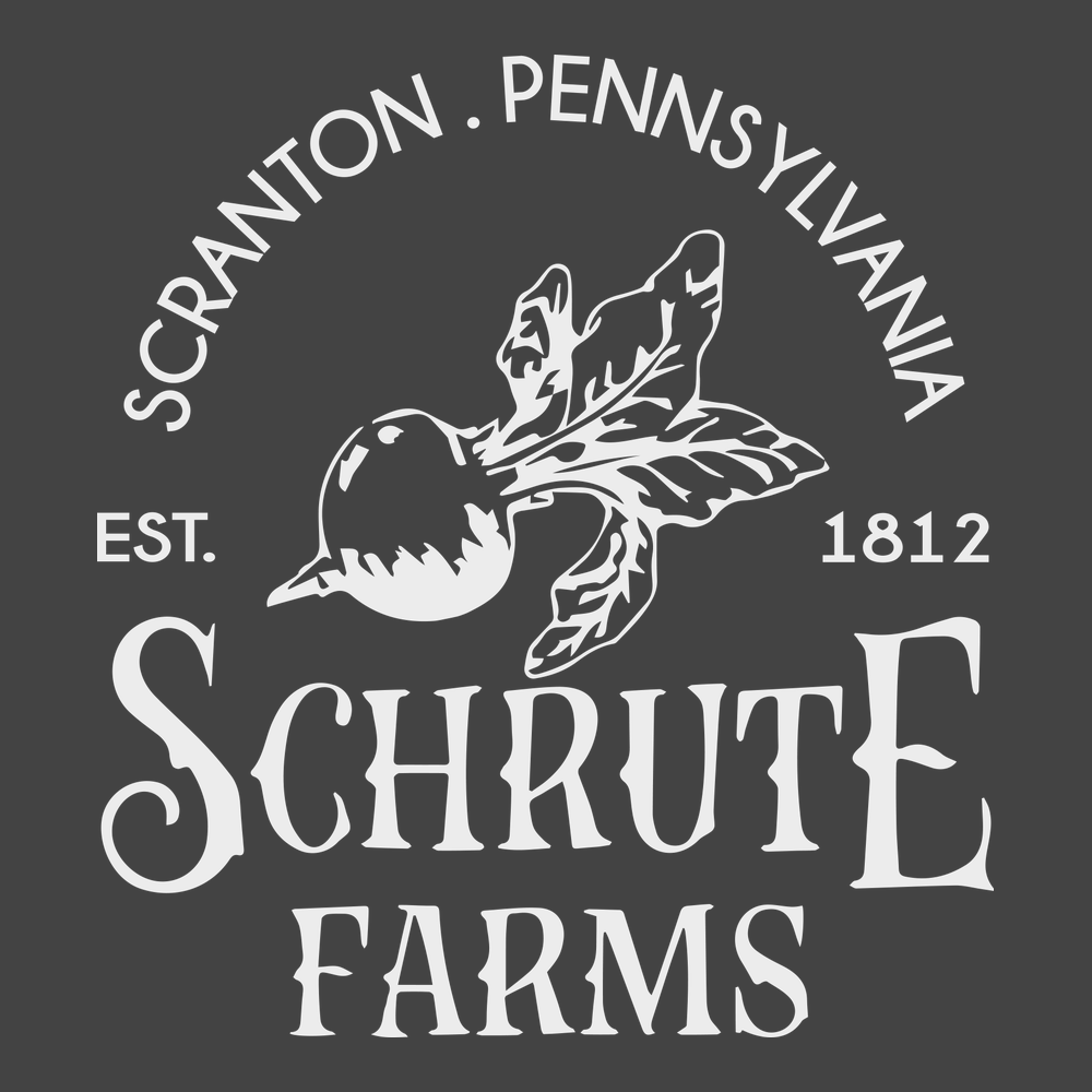 Schrute Farms T-Shirt CHARCOAL